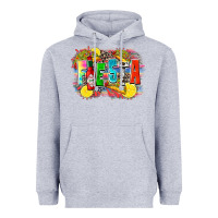 Heather Grey taco fiesta Heavyweight Hoodie - Zillion Design Studio