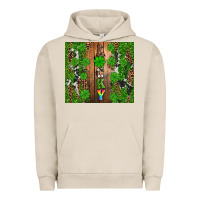 Pigment French Oak lucky Urban Hoodie - Artiststas