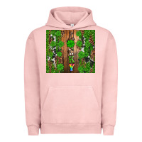 Pigment Salmon lucky Urban Hoodie - Artiststas