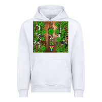 White lucky Urban Hoodie - Artiststas