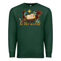 Sports Green joy to the world Premium Sweatshirt - RanaPortraitStore