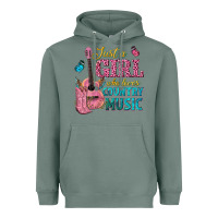 Sage just a girl who loves country music Heavyweight Hoodie - texasbilliewilder