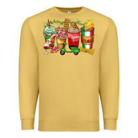 Antique Gold italy coffee cups Premium Sweatshirt - Zillion Design Studio