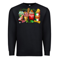 Black italy coffee cups Premium Sweatshirt - Zillion Design Studio