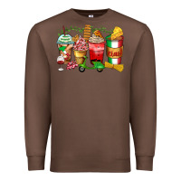 Chestnut italy coffee cups Premium Sweatshirt - Zillion Design Studio