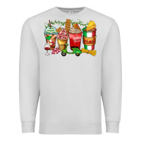Dove Grey italy coffee cups Premium Sweatshirt - Zillion Design Studio