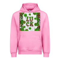 Fuchsia Pink luck Urban Hoodie - Artiststas
