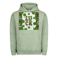 Pigment Oil Green luck Urban Hoodie - Artiststas