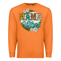 Carrot mama vibes with daisies Premium Sweatshirt - texasbilliewilder