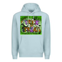 Blue Mist trick or treat tumbler Premium Hoodie - BundleAndBundleShop