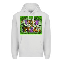 Dove Grey trick or treat tumbler Premium Hoodie - BundleAndBundleShop