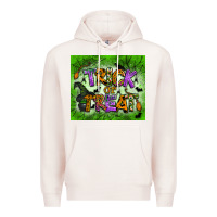 Pale Pink trick or treat tumbler Premium Hoodie - BundleAndBundleShop