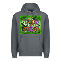 Rock trick or treat tumbler Premium Hoodie - BundleAndBundleShop