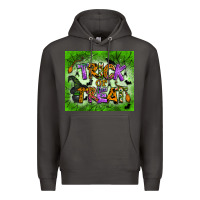 Smoke trick or treat tumbler Premium Hoodie - BundleAndBundleShop