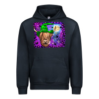Navy highland cow halloween Urban Hoodie - JahusDesignShop