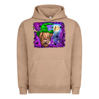 Pigment Burro highland cow halloween Urban Hoodie - JahusDesignShop