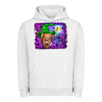 Pigment Lunar Rock highland cow halloween Urban Hoodie - JahusDesignShop