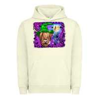 Pigment Pistachio highland cow halloween Urban Hoodie - JahusDesignShop