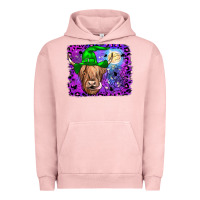 Pigment Salmon highland cow halloween Urban Hoodie - JahusDesignShop