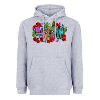 Heather Grey mom mexico Heavyweight Hoodie - Zillion Design Studio