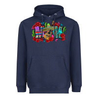 Navy mom mexico Heavyweight Hoodie - Zillion Design Studio