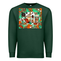 Sports Green dog coffee cups Premium Sweatshirt - Zillion Design Studio