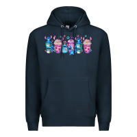 Navy stitch coffee cups libbey glass Premium Hoodie - Jasminsmagicworld