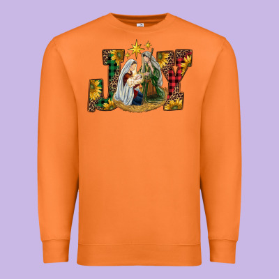 Joy Holy Family Premium Sweatshirt Designed By Ranaportraitstore