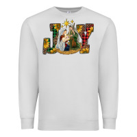 Dove Grey joy holy family Premium Sweatshirt - RanaPortraitStore
