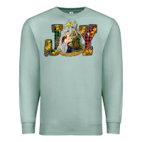 Seafoam joy holy family Premium Sweatshirt - RanaPortraitStore