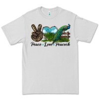 Peace Love Peacock Premium Tee | Teevron
