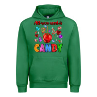 Emerald all you need is candy Urban Hoodie - AdoDesignShop