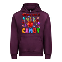 Mauve Wine all you need is candy Urban Hoodie - AdoDesignShop