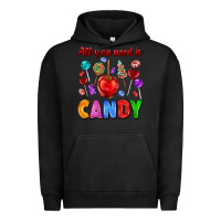 Pigment Black all you need is candy Urban Hoodie - AdoDesignShop