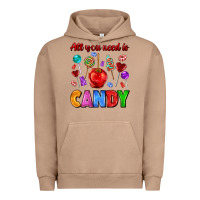 Pigment Burro all you need is candy Urban Hoodie - AdoDesignShop