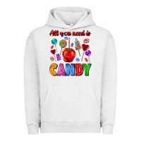 Pigment Lunar Rock all you need is candy Urban Hoodie - AdoDesignShop