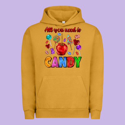 All You Need Is Candy Urban Hoodie Designed By Adodesignshop