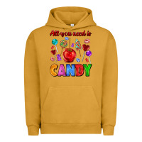 Pigment Peanut Butter all you need is candy Urban Hoodie - AdoDesignShop