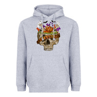 Heather Grey sweet & sinister Heavyweight Hoodie - RanaPortraitStore
