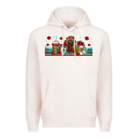 Pale Pink lady of guadalupe coffee cups libbey glass Premium Hoodie - Jasminsmagicworld