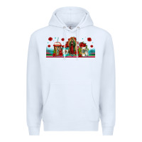 White lady of guadalupe coffee cups libbey glass Premium Hoodie - Jasminsmagicworld