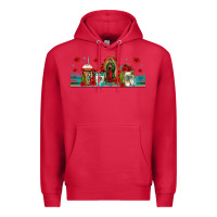 Cardinal lady of guadalupe coffee cups libbey glass Premium Hoodie - Jasminsmagicworld