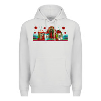 Dove Grey lady of guadalupe coffee cups libbey glass Premium Hoodie - Jasminsmagicworld