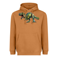 Meerkat t rex dinosaur Heavyweight Hoodie - RanaPortraitStore