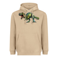 Mushroom t rex dinosaur Heavyweight Hoodie - RanaPortraitStore