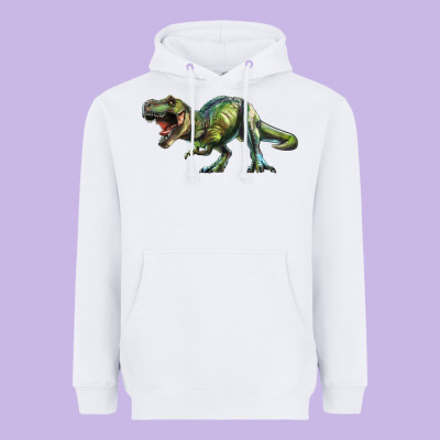 Heavyweight Hoodie t rex dinosaur