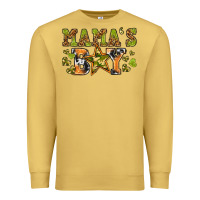 Antique Gold mamas boy Premium Sweatshirt - texasbilliewilder