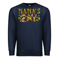 Navy mamas boy Premium Sweatshirt - texasbilliewilder