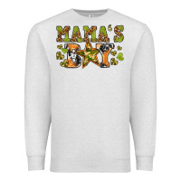 Oatmeal Heather mamas boy Premium Sweatshirt - texasbilliewilder