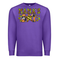 Purple mamas boy Premium Sweatshirt - texasbilliewilder